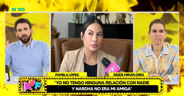 Portada: Pamela López tras ser comparada con Franco por salidas con Luis Fernando Rodríguez: "Es distinto"