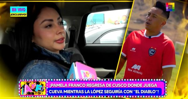 Pamela Franco tras recibir likes de Christian Cueva: "Yo también le daré"