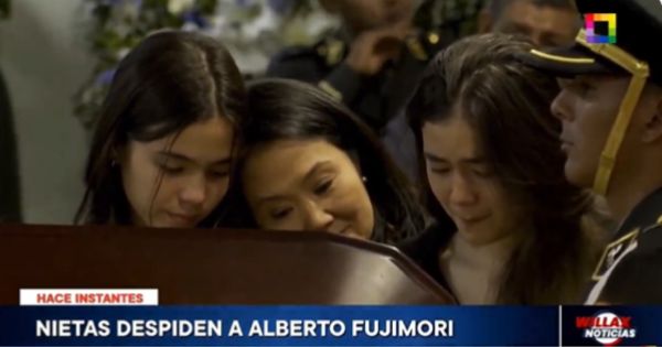 Alberto Fujimori: nietas del expresidente protagonizaron emotivo momento durante su velorio