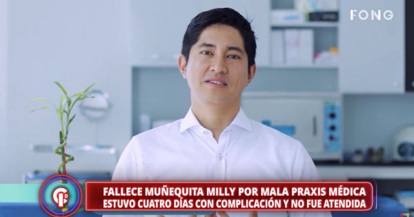 Dr. Fong le perforó el intestino a 'Muñequita Milly' y le generó septicemia generalizada, según atestado policial