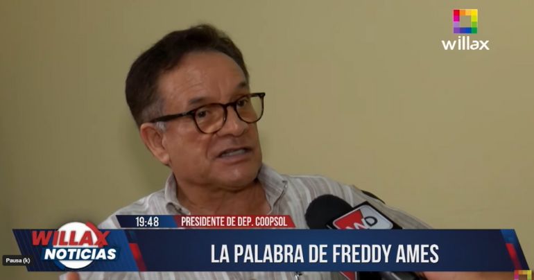 Freddy Ames sobre el no apoyo de la FPF a los clubes de Liga 2: "Utilizan los recursos para otras obligaciones"