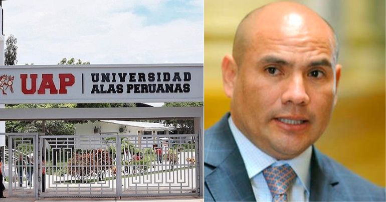 Portada: Caso Joaquín Ramírez: UAP señala que es "falso" que la universidad sea de propiedad del excongresista