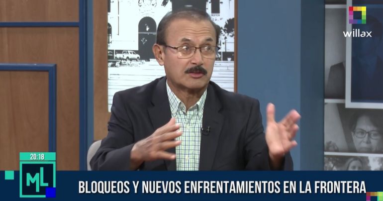 Otto Guibovich: "La hiperviolencia viene de Venezuela"