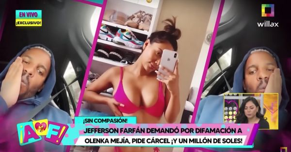 Jefferson Farfán: ¿por qué le exige un millón de soles a la excuñada de Yahaira Plasencia?