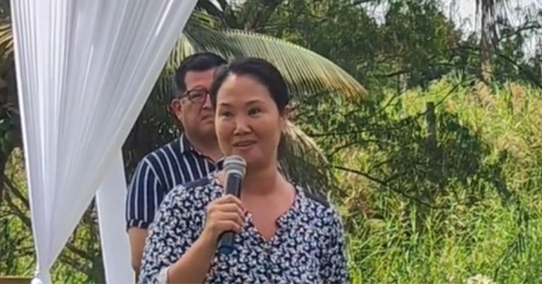 Keiko Fujimori reafirma que no será candidata presidencial: "No seré más una excusa de los rojos”