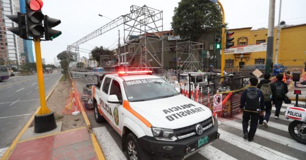 Portada: ¡Toma tus precauciones! El tránsito en toda la avenida Brasil será restringido el 27, 28 y 29 de julio