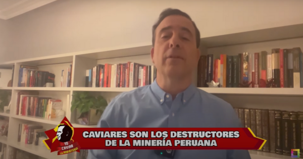 Mariátegui lamenta que Perú haya sido superado por Congo en producción de cobre: "Gracias, Arana, Gorriti y Silva Santisteban"