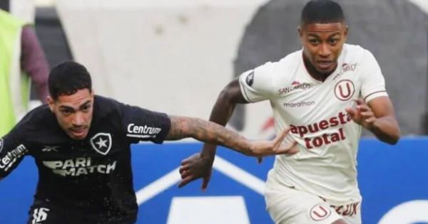 Le dijo adiós a la Copa Libertadores: Universitario perdió 1-0 ante Botafogo en el Estadio Monumental