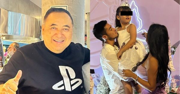 Jorge Cuba elogia fiesta de su nieta: "Se lucieron los anfitriones Rodrigo Cuba y Melissa Paredes"