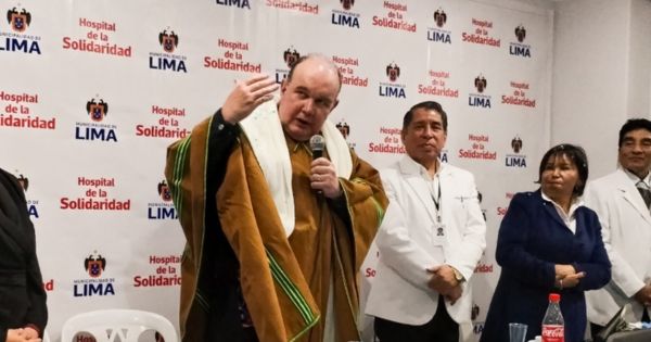 Portada: Rafael López Aliaga inauguró nueva sede del Hospital de la Solidaridad en Juliaca