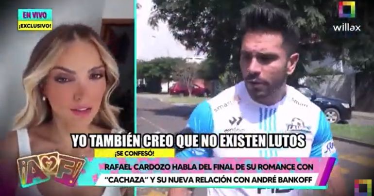 ¡SE CONFESÓ! Rafael Cardozo habla del final de su romance con "Cachaza"