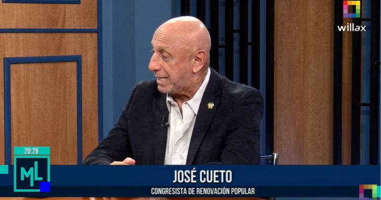 José Cueto: "La gente ya se está dando cuenta del engaño"