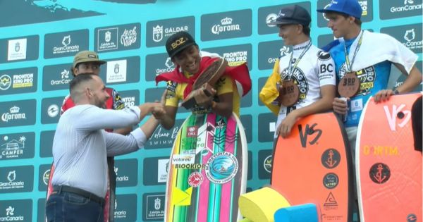 ¡Perú es campeón del mundo! Maycol Yancce hizo historia al coronarse campeón de bodyboard