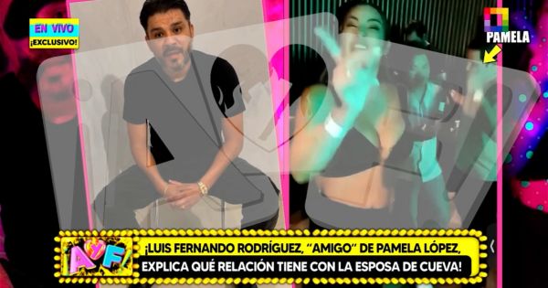 Portada: Luis Fernando Rodríguez elogia a Pamela López, pero niega romance: "Una mujer llena de valores"