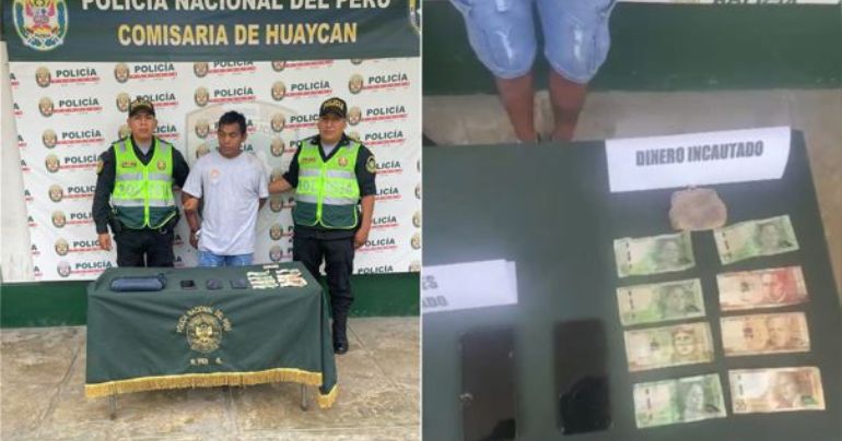 Ate: capturan a supuesto delincuente que asaltaba a adultas mayores