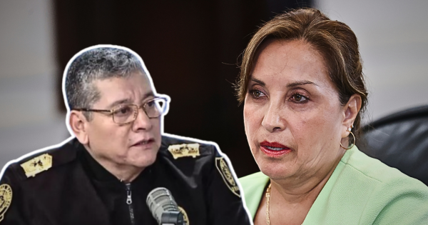 Portada: Jorge Angulo, comandante general de PNP, es citado de urgencia al Palacio de Gobierno tras agresión a Dina Boluarte