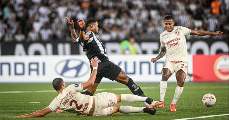 Portada: ¡Se acabó el invicto! Universitario cayó 3-1 ante Botafogo por la Copa Libertadores 2024