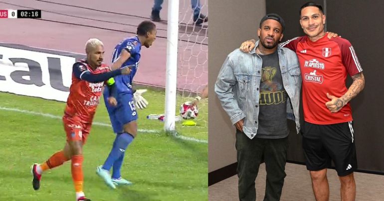 Portada: Paolo Guerrero anotó su primer gol con la UCV: así lo celebró su amigo Jefferson Farfán