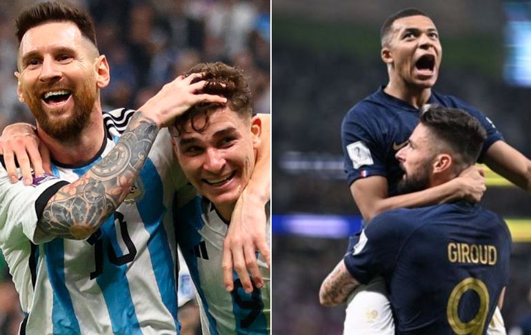 ¿Quién tocará la gloria? Argentina y Francia se enfrentan este domingo por la final del Mundial Qatar 2022