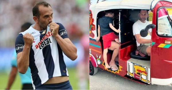 Portada: Hernán Barcos estuvo al volante de un mototaxi: conoce la razón del porqué lo hizo el delantero de Alianza Lima