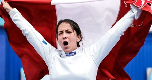 Portada: Perú sigue sumando triunfos en Santiago 2023: María Luis Doig ganó medalla de plata en esgrima