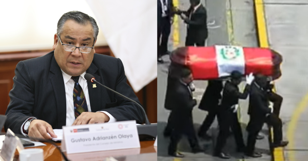 Alberto Fujimori: Gustavo Adrianzén acude a velorio del expresidente y brinda sus condolencias a familia