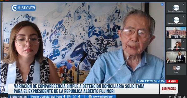 Portada: Alberto Fujimori durante audiencia: "Debo estar con oxígeno 12 horas al día, sería una locura que quiera fugar"