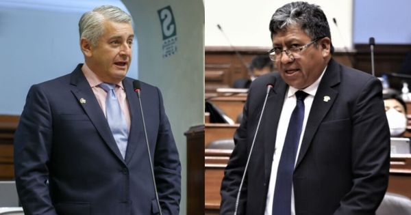 Congreso: este miércoles se decide si suspenden por 120 días a Juan Carlos Lizarzaburu y Jorge Flores