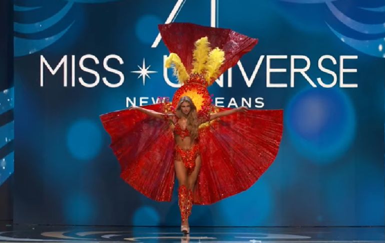 Preliminar del Miss Universo: Alessia Rovegno deslumbra con traje típico de la Amazonía