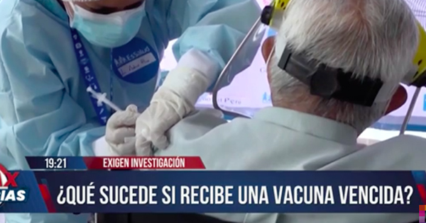 ¿Qué sucede si alguien recibe una vacuna vencida? (VIDEO)