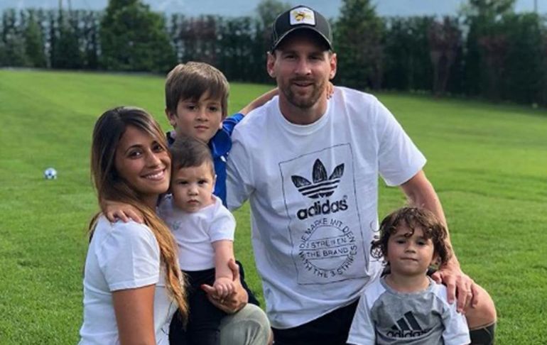 Portada: ¡Gran Motivación para Leo! Thiago Messi le escribió un emotivo mensaje a su papá
