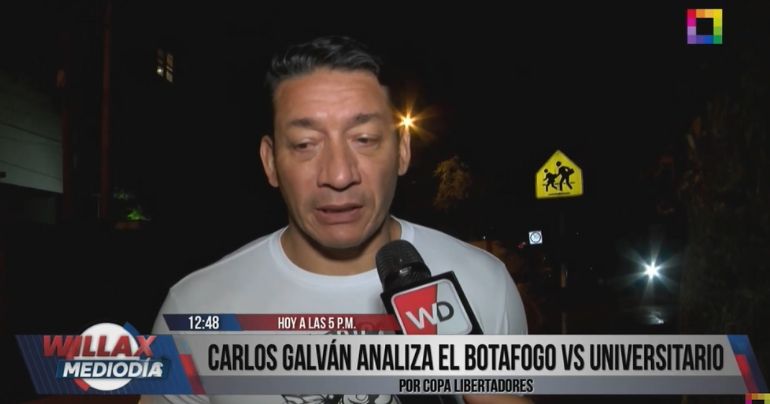 Carlos Galván sobre el duelo ante Botafogo: "Es difícil hacerle un gol a la 'U', lleva 26 partidos invicto"