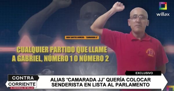 Terrorista excarcelado, que adoctrinaba a niños en Trujillo, negociaba candidatura para una curul en el Congreso