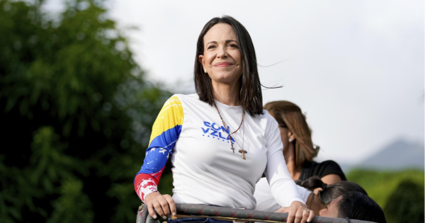 María Corina Machado convoca una marcha nacional contra régimen chavista en Venezuela