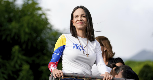 Portada: María Corina Machado convoca una marcha nacional contra régimen chavista en Venezuela