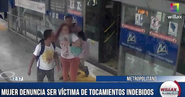 Mujer denuncia ser víctima de tocamientos indebidos en Metropolitano