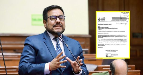 Congreso: Carlos Zeballos renuncia a bancada Podemos Perú por razones de "conciencia"