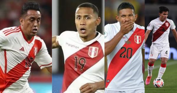 ¡Mala noticia! Cueva, Flores, Reyna y Lora fueron desconvocados de la selección peruana por lesiones