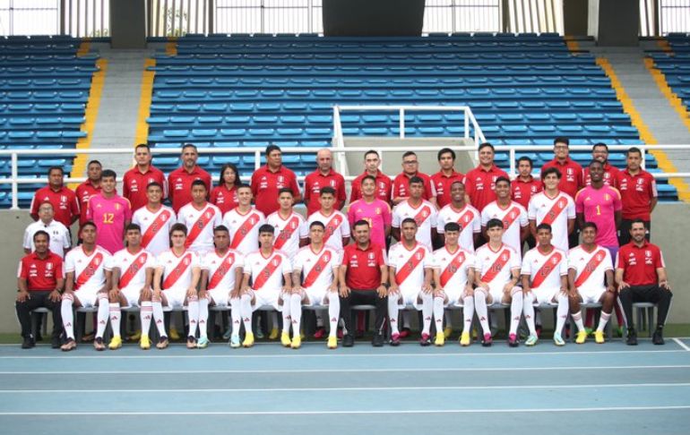 Foto oficial: la selección peruana sub-20 lució la nueva camiseta diseñada por Adidas