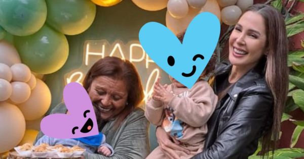 Portada: Ana Paula Consorte asistió al cumpleaños de Doña Peta, pero luego se fue de viaje con sus hijos