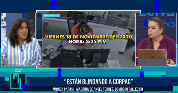 Madrina de bombero fallecido en aeropuerto Jorge Chávez: "Están blindando a Corpac"