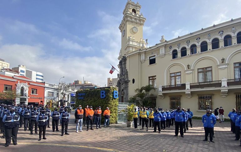 Municipalidad de Miraflores coordina acciones con la PNP y FF. AA. ante anunciadas marchas