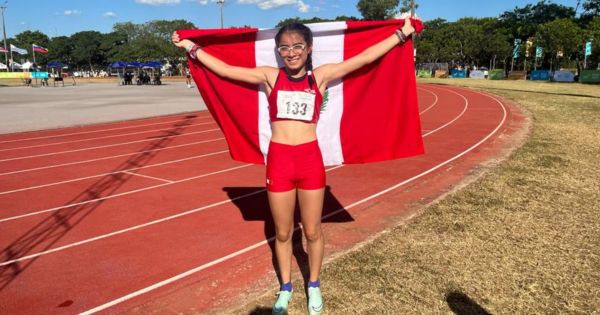 Portada: Velocista peruana logra el cuarto puesto en Juegos Mundiales Escolares