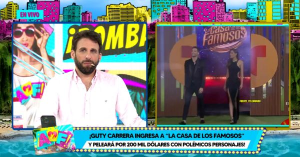 Rodrigo González a Guty Carrera por dejarse presentar como ecuatoriano en reality: "Es traición"