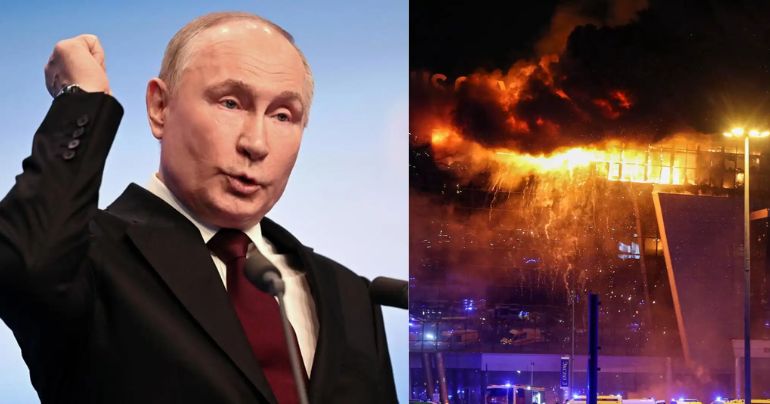 Portada: Vladímir Putin anuncia que capturaron a los terroristas que causaron la muerte de 133 personas: "Represalia y olvido"