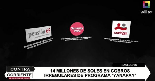 Bono Yanapay, Pensión 65 y Contigo: Contraloría encuentra serias irregularidades en programas del Midis