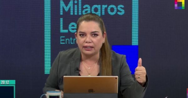 Portada: Milagros Leiva: "Colchado tiene que reconocer que puso en bandeja de plata a su propio equipo"