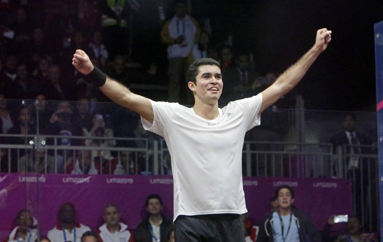 ¡Sigue avanzando! Diego Elías clasificó a las semifinales del Torneo de Campeones de Squash