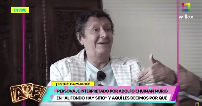 Adolfo Chuiman: ¿Por qué 'Peter' murió en Al Fondo Hay Sitio?