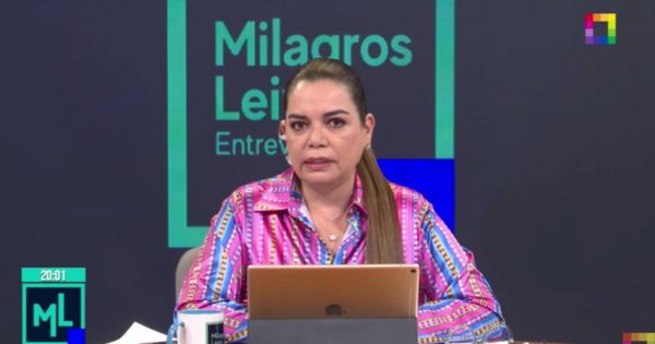 Portada: Milagros Leiva considera que Ministerio de Infraestructura no debería de existir: "Hay intento de sacar plata"